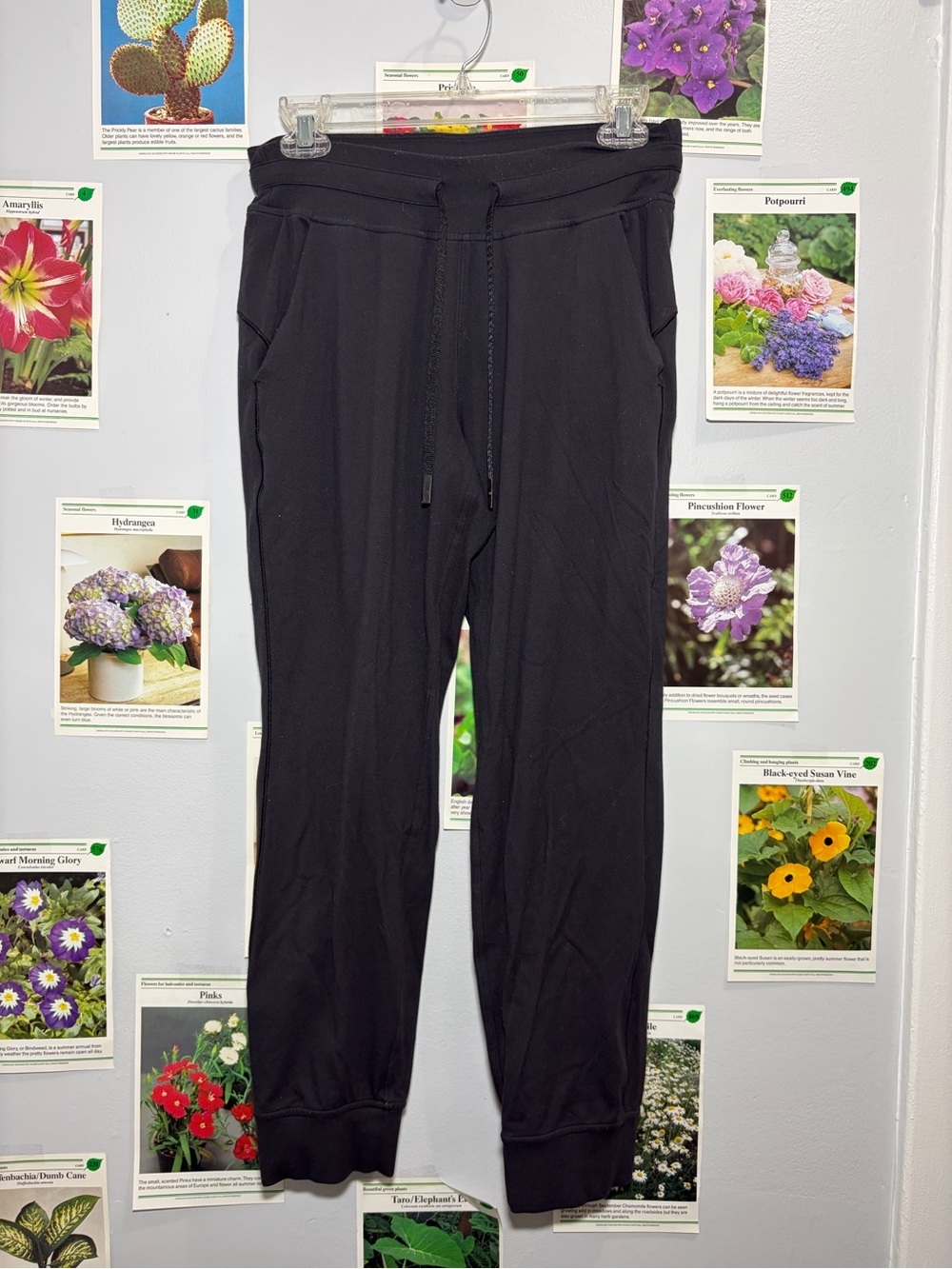 lululemon athletica Black Track Pants Joggers